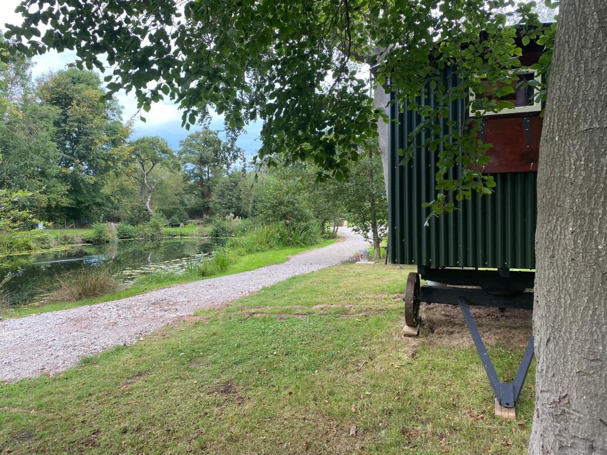 The Shepherd'S Hut - Wild Escapes Wrenbury Off Grid Glamping - Ages 12 And Over Baddiley Εξωτερικό φωτογραφία